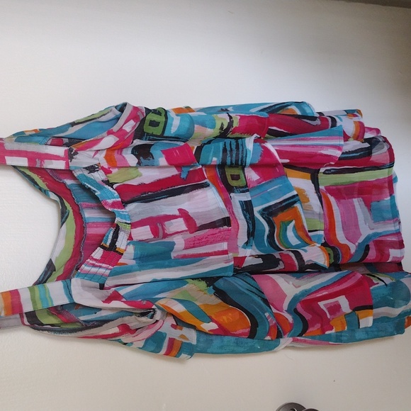 Lane Bryant tiered tank top - Picture 3 of 3